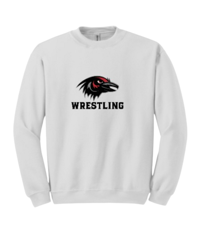 Ravens Wrestling Heavy Blend Crewneck Sweatshirt