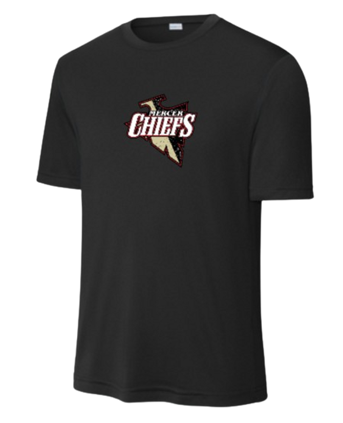 Mercer Chiefs - Performance Short Sleeve Tee Shirt -Adult