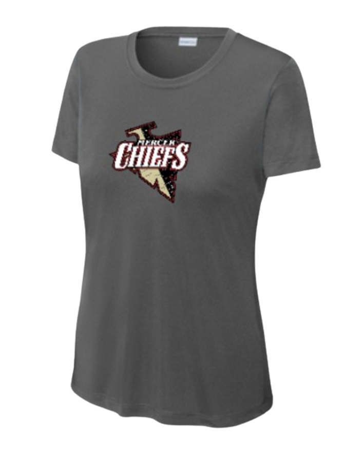 Mercer Chiefs - Performance Short Sleeve Tee Shirt - Ladies