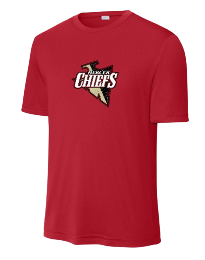 Mercer Chiefs - Performance Short Sleeve Tee Shirt - Youth