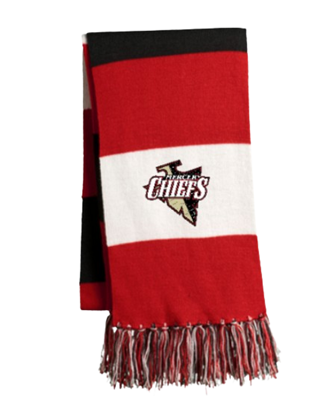 Mercer Chiefs - Scarf with Embroidered Logo
