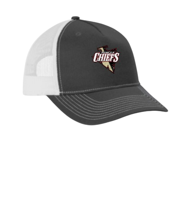 Mercer Chiefs - Trucker Cap with Embroidered Logo