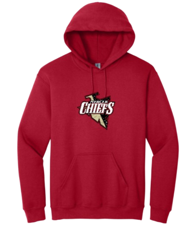 Mercer Chiefs -  Heavy Blend™ Hooded Sweatshirt - Adult