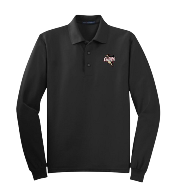 Mercer Chiefs - PA Silk Touch™ Polo - Long Sleeve