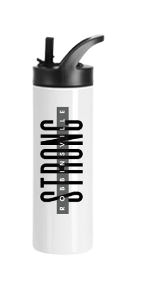 Robbinsville Township -  20 oz Stainless Steel Sports Water Bottle