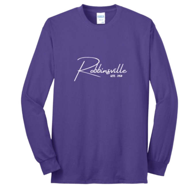 Robbinsville Township - Long Sleeve Cotton Tee Shirt