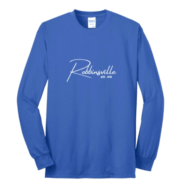 Robbinsville Township - Long Sleeve Cotton Tee Shirt