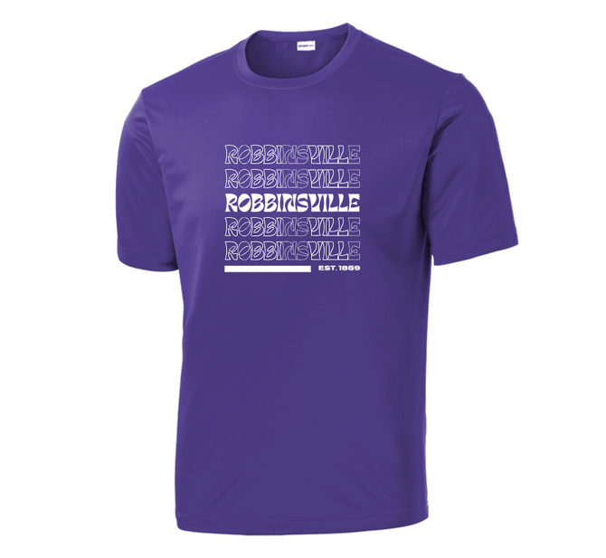 Robbinsville Township Performance Short Sleeve Tee -Adult