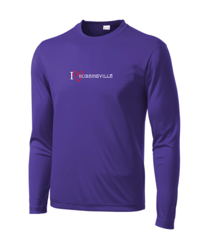 Robbinsville Township Performance Long Sleeve Tee -Adult