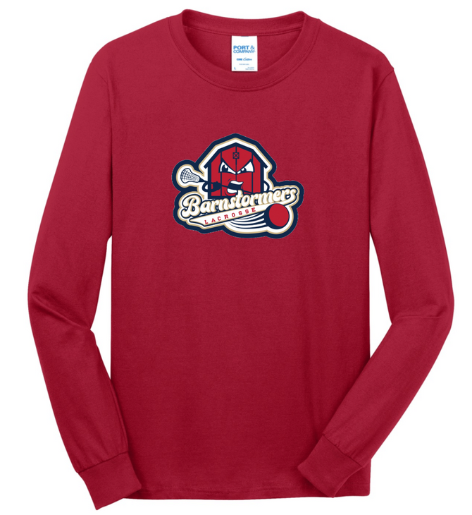 Barnstormers- Cotton Blend Long Sleeve Tee Shirt