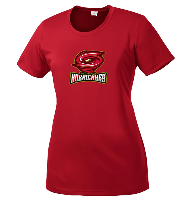 Hurricanes Softball - Ladies Performance Short Sleeve Tee Shirt