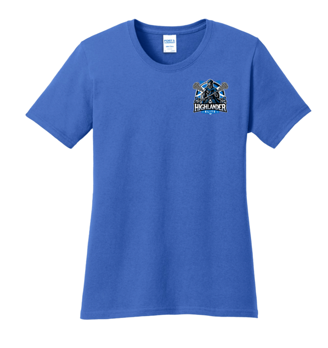Highlander Elite Lacrosse Ladies Core Cotton Tee