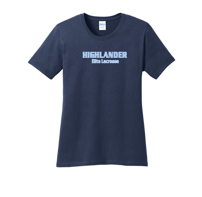 Highlander Elite Lacrosse Ladies Core Cotton Tee