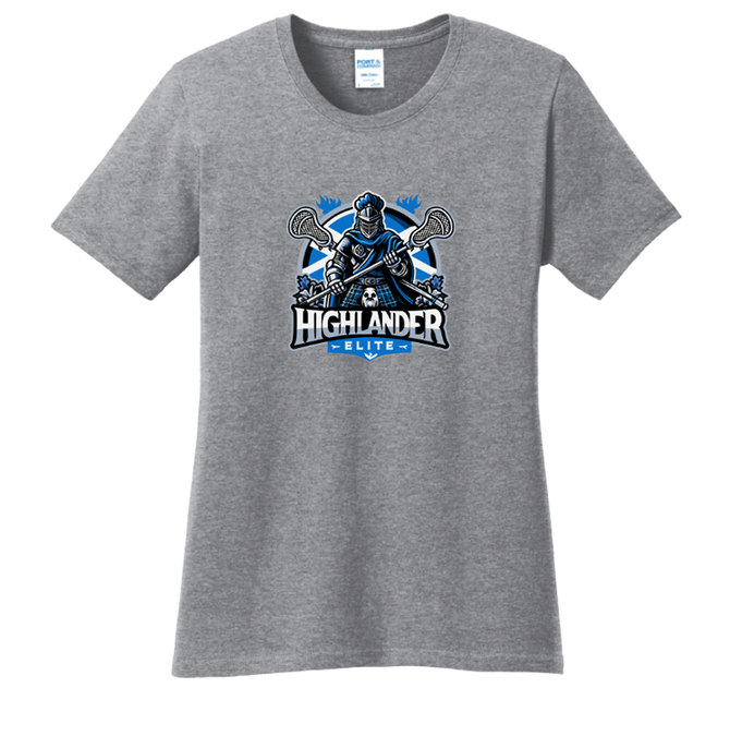 Highlander Elite Lacrosse Ladies Core Cotton Tee