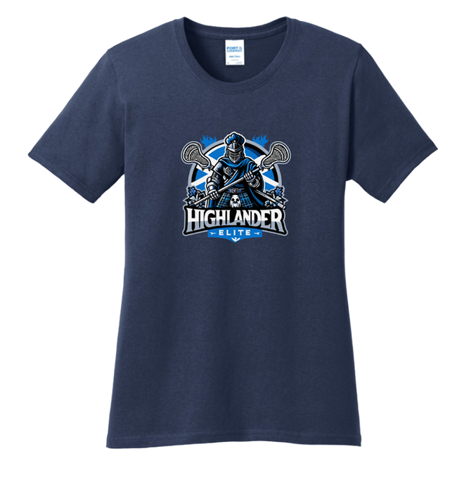 Highlander Elite Lacrosse Ladies Core Cotton Tee