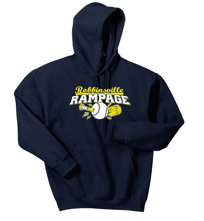 Rampage Softball- Heavy Blend™ Hooded Sweatshirt - Adult / Youth