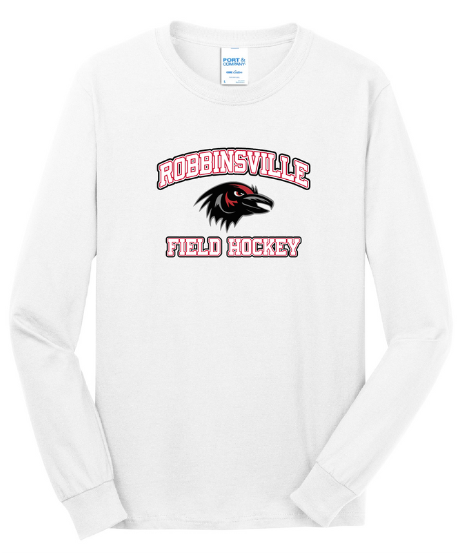 RHS - Ravens Field Hockey Cotton Long Sleeve Tee Shirt