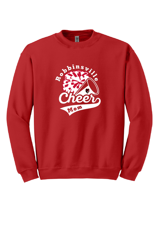 RFA - Ravens Cheer Mom Heavy Blend Crewneck Sweatshirt