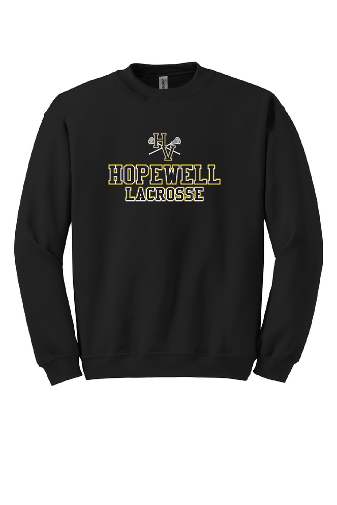 Hopewell Valley Lacrosse - Heavy Blend Crewneck Sweatshirt - Youth or Adult