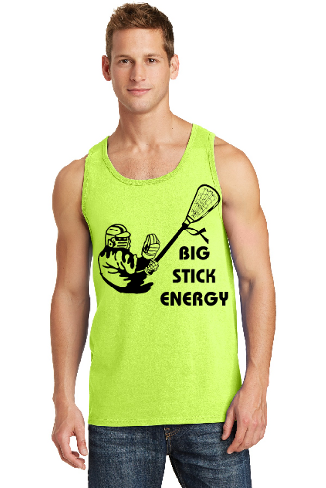 Big Stick Energy Lax-Tank Top
