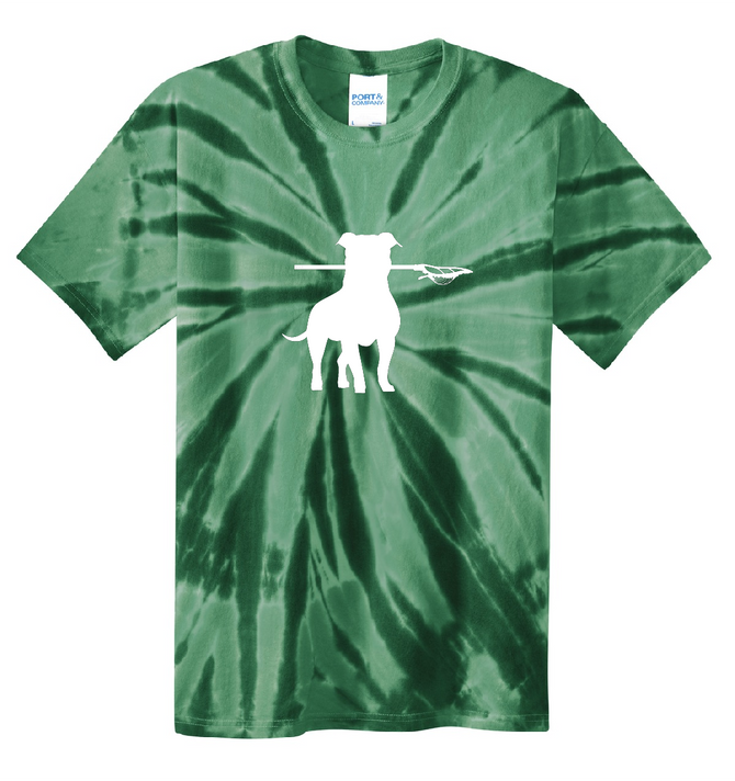 817 - Pittie Lax - Tie Dyed Short Sleeve Tee Shirt