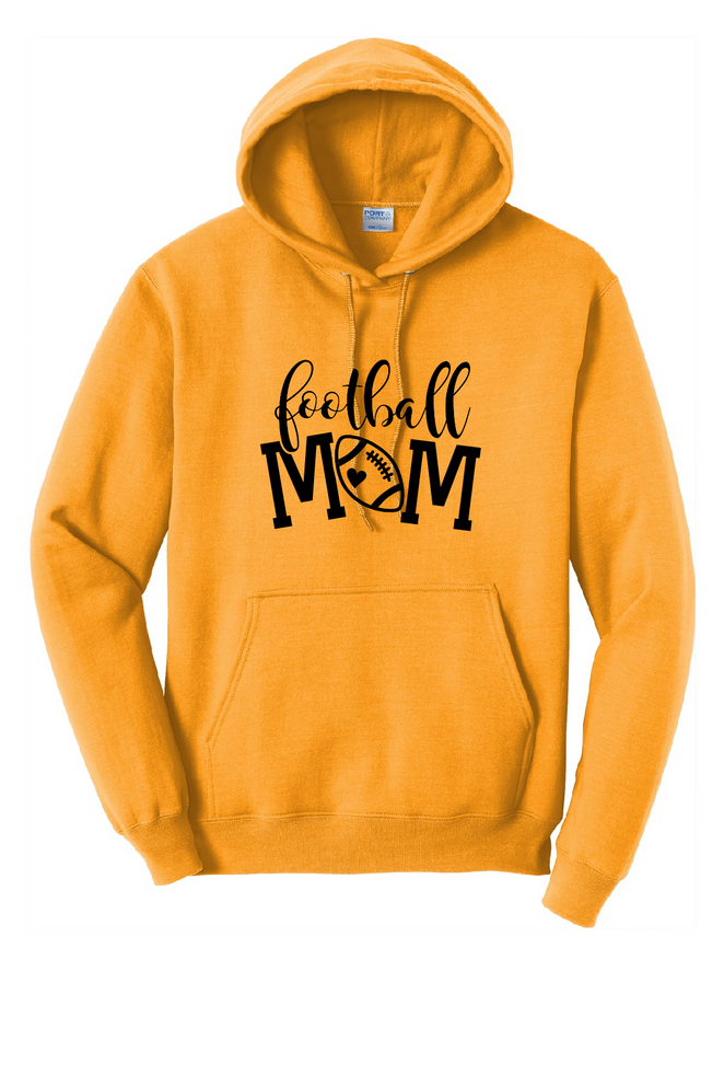 CG- Football Mom - Hooded Sweatshirt