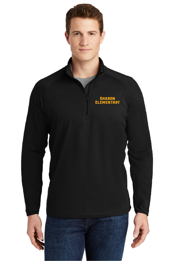 Sharon School Men's 1/4 Zip Pullover