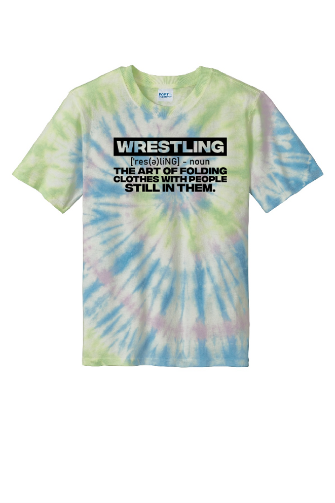 Wrestling Noun Tie Dye SS
