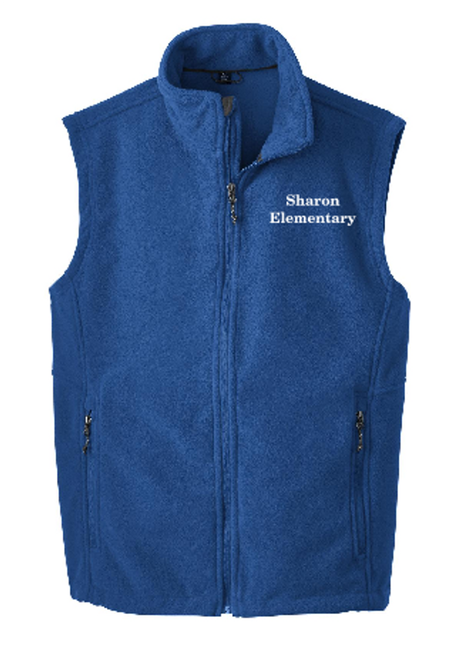 Sharon Elementary Fleece Vest