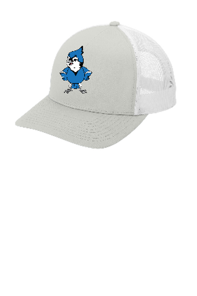 Sharon School Retro Trucker Cap- Pressed Logo