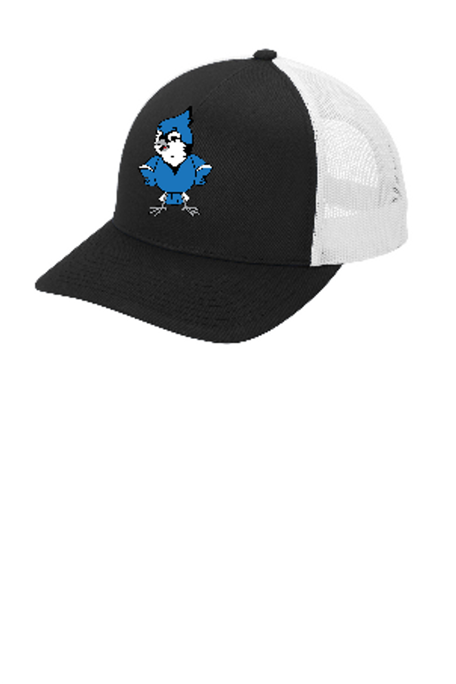 Sharon School Retro Trucker Cap- Pressed Logo