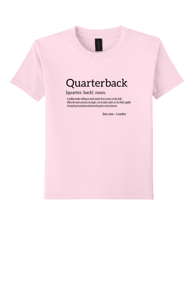 CG- Quarterback Definition - Short Sleeve Tee Shirt
