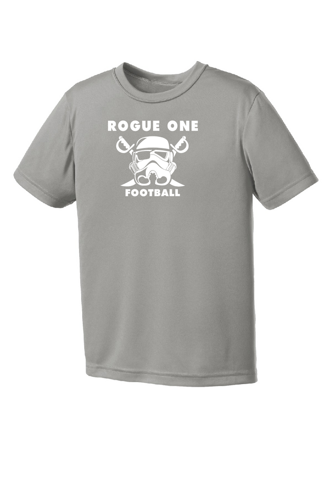 Rogue One Football Performance Short Sleeve-1 Color Logo Rogue One Football Performance Short Sleeve-1 Color Logo