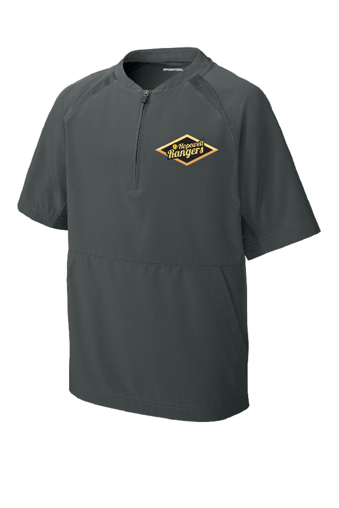Hopewell Rangers Youth 1/2 Zip Short Sleeve Jacket