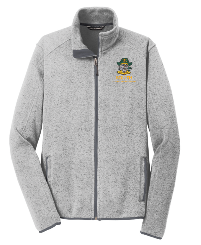 WPP Full Zip Sweater Fleece Jacket- South Logo