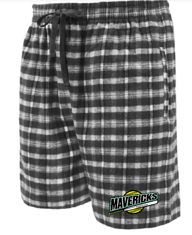 Mavericks Flannel Shorts