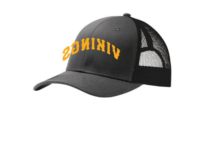 SB Vikings Rev Logo Snapback Trucker Cap