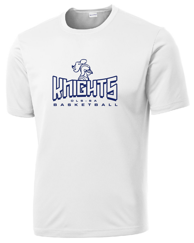 OLS-SA - CYO Basketball Performance Short Sleeve Tee Shirt - Adult & Youth Sizing