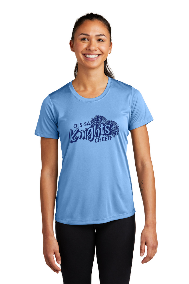 OLS-SA - CYO Cheer Performance Short Sleeve Tee Shirt - Adult & Youth Sizing