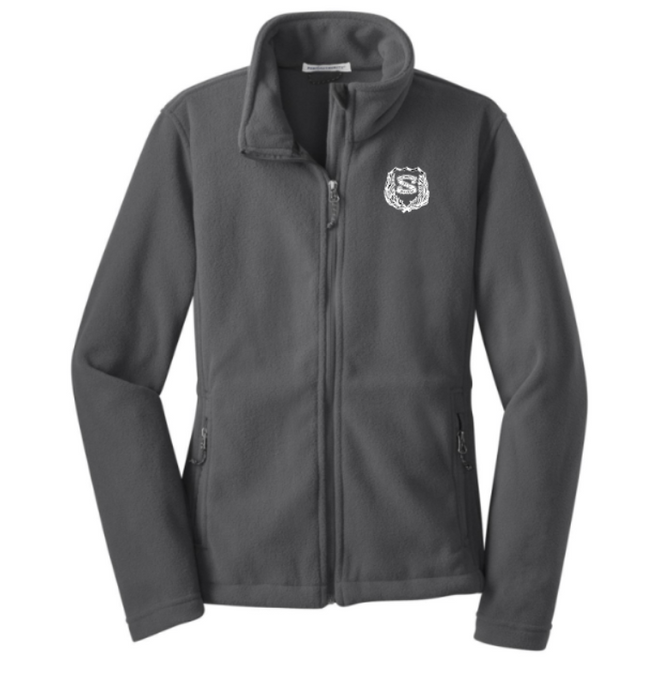 SBP Ladies Full Zip Fleece Jacket-Embroidered Logo