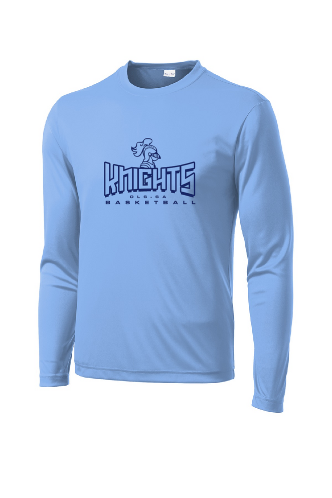 OLS-SA - CYO Basketball Performance Long Sleeve Tee Shirt - Adult & Youth Sizing