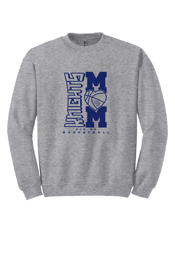 OLS-SA - CYO Basketball Mom Crewneck Sweatshirt