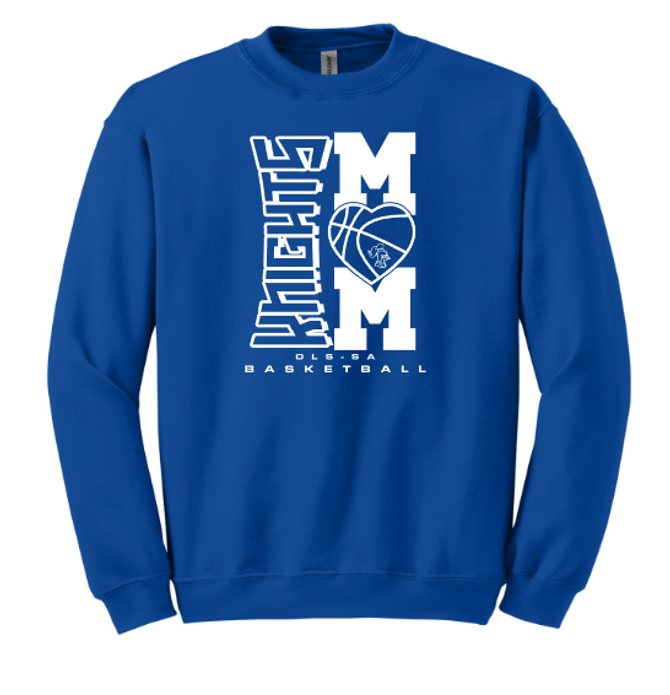 OLS-SA - CYO Basketball Mom Crewneck Sweatshirt