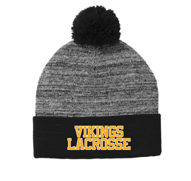 South Brunswick Boys Lacrosse Pom Pom Beanie