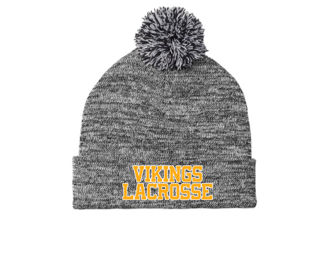 South Brunswick Boys Lacrosse Pom Pom Beanie