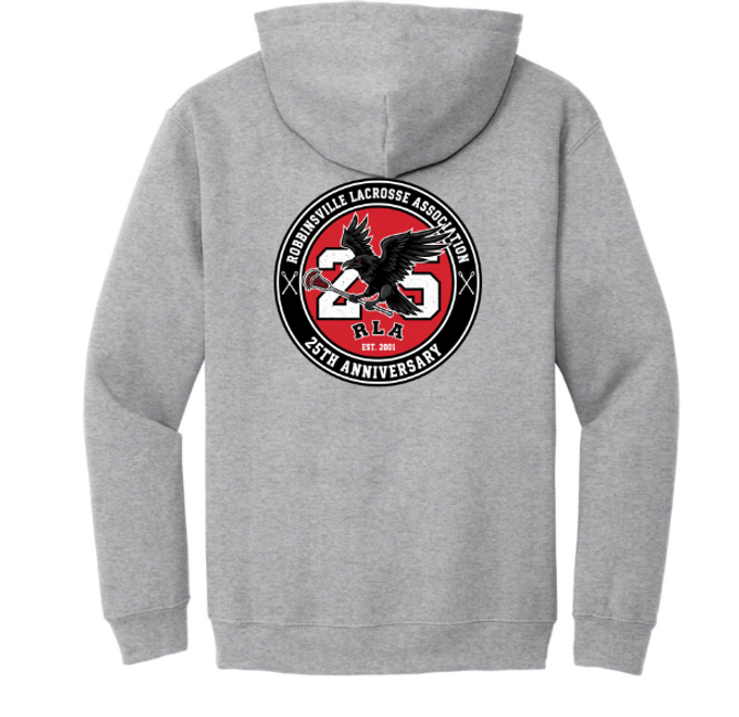 RLA 25th Anniversary Heavy Blend Hoodie with Back Print