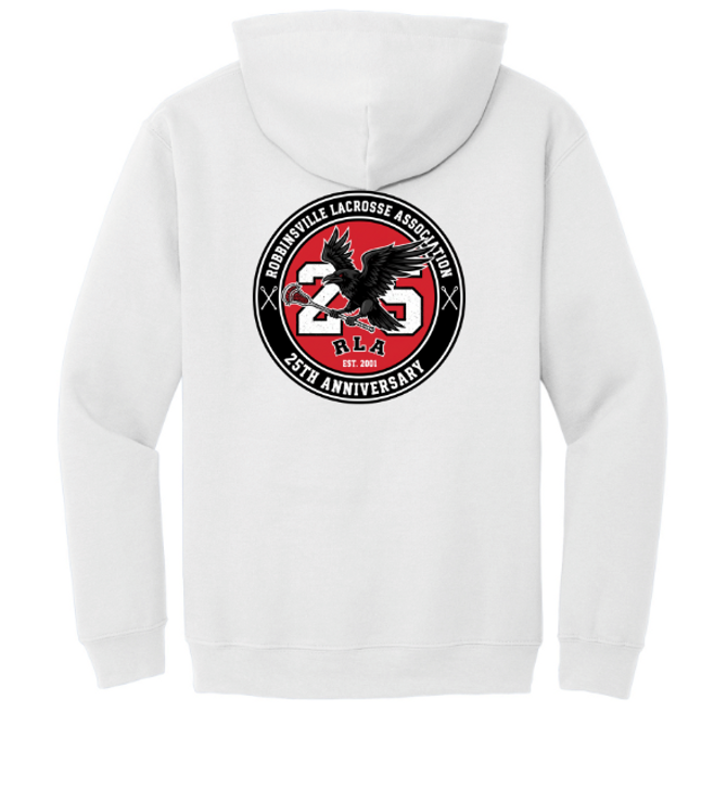 RLA 25th Anniversary Heavy Blend Hoodie with Back Print