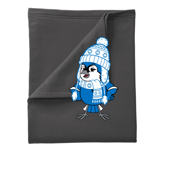Sharon School Sweatshirt Blanket-Multiple Logos