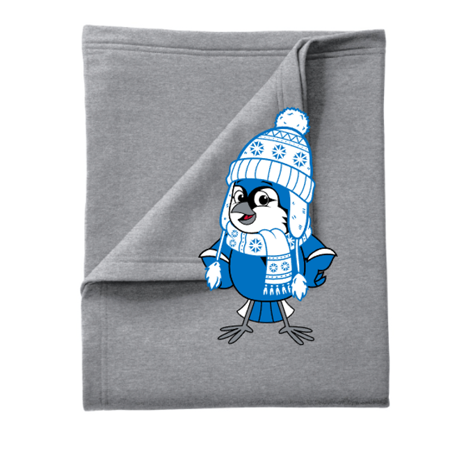 Sharon School Sweatshirt Blanket-Multiple Logos