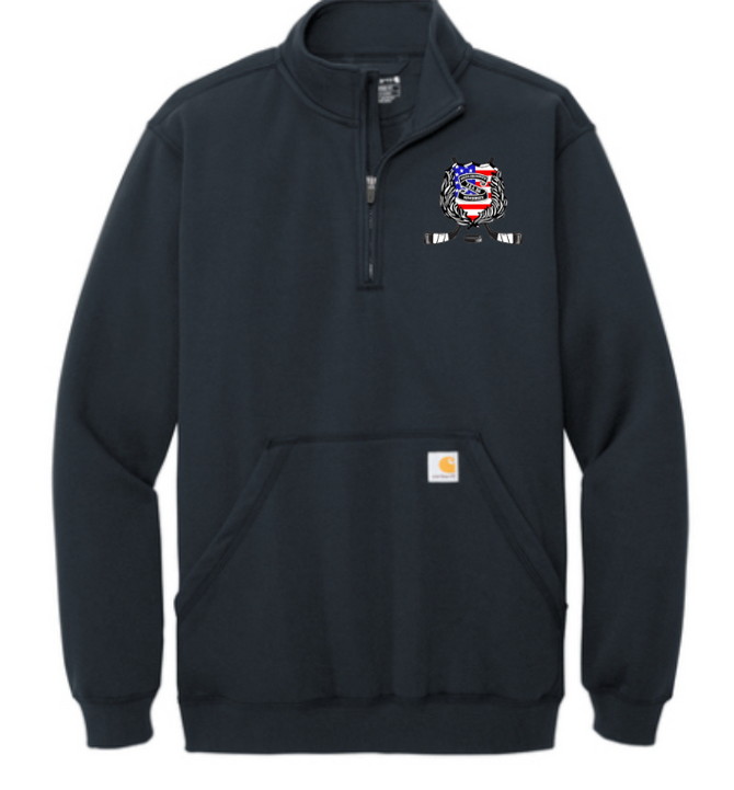 SB PBA Hockey Carhartt 1/4 Zip Pullover-Embroidered Logo